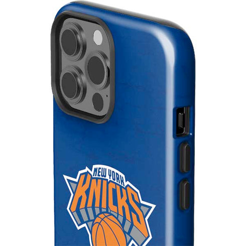 NBA New York Knicks Distressed iPhone 15 Pro Max Impact Case